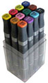 Graphic design and drawing markers Graphic design and drawing markers